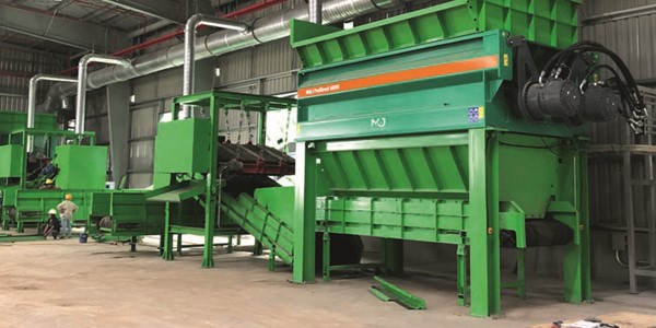 Unique bi-directional shredding system made the difference for BWG