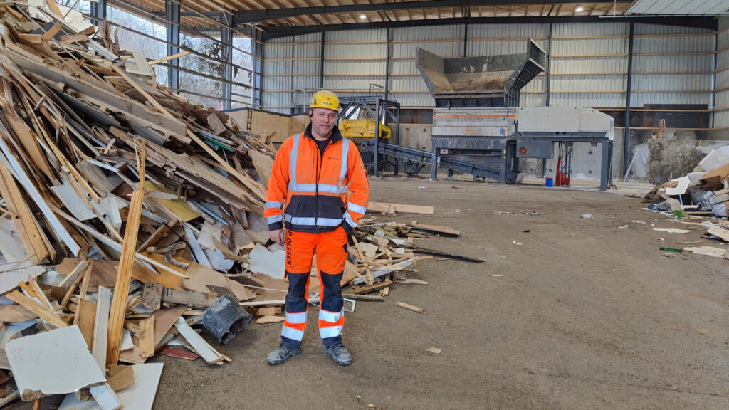P. Olesen A/S: Our new shredder is cheaper to run and has given us shorter workdays