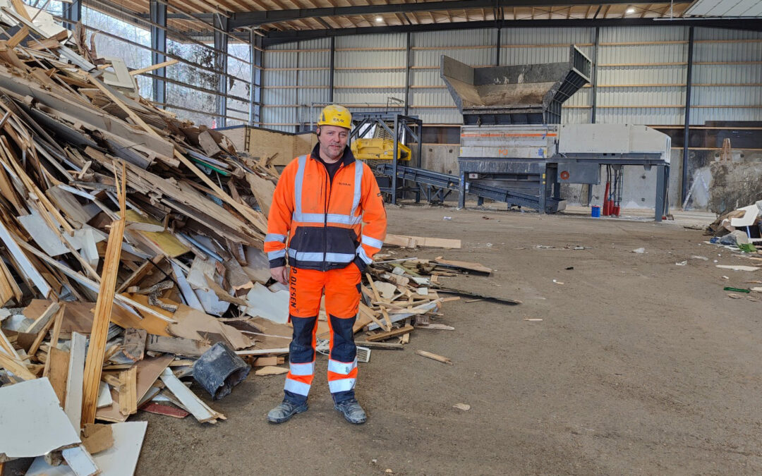 P. Olesen A/S: Our new shredder is cheaper to run and has given us shorter workdays