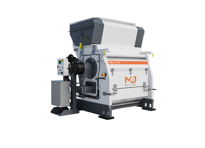 M&J F140 hydraulic fine-shredder