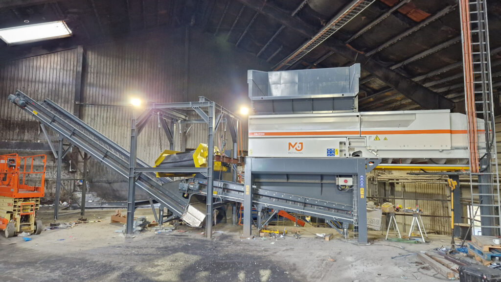 Terra: We chose the M&J P250e shredder simply because it is electric and can half our energy consumption