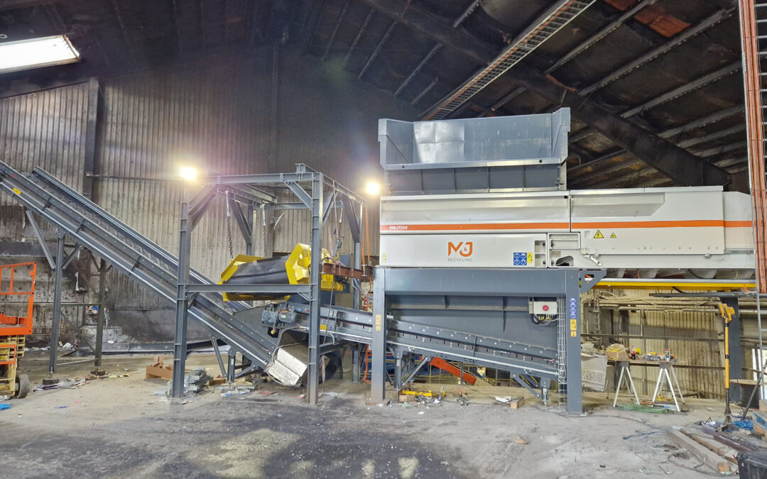 Terra: We chose the M&J P250e shredder simply because it is electric and can half our energy consumption