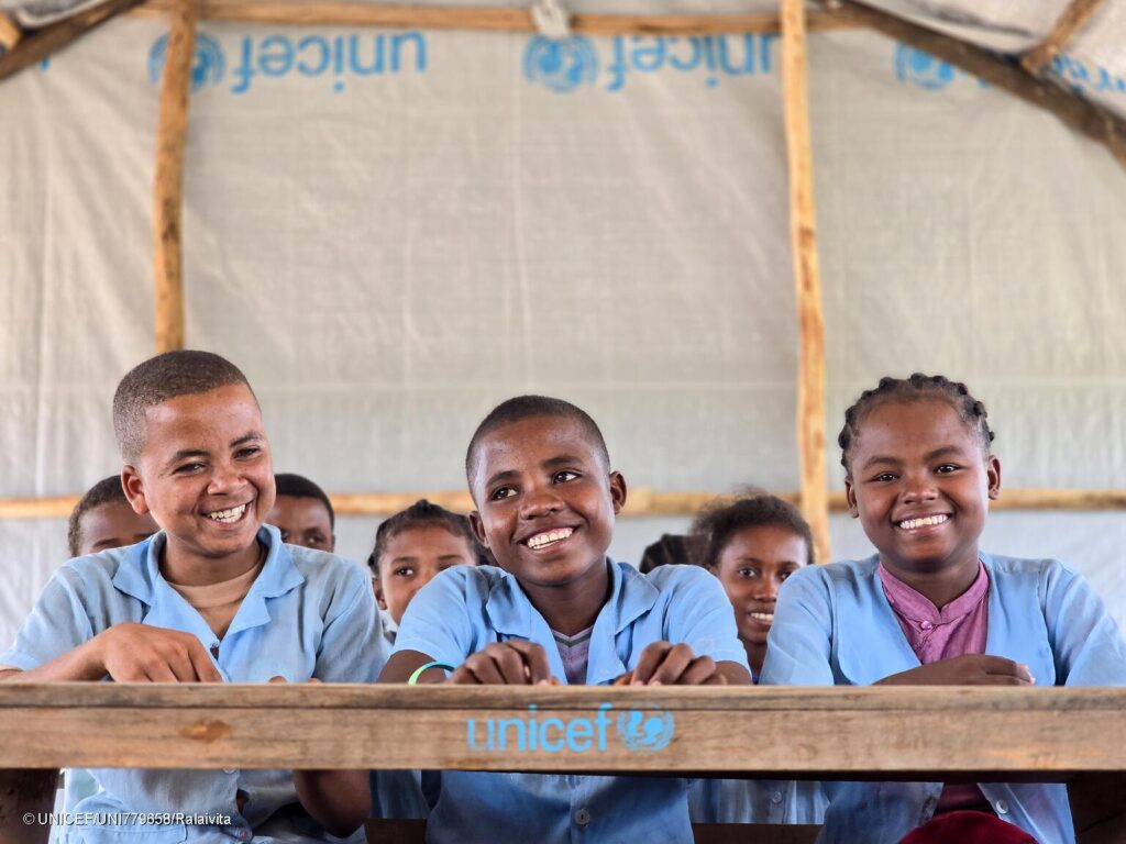 Ahlström Collective Impact continues its strong commitment to UNICEF’s Education work